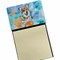Edge Collections - 3" x 3" - Multicolor - Sticky Note Holder Refillable Dispenser Self-Sticky Note Pads, Memo Pads Blank Desk Accessories - 1 pieces